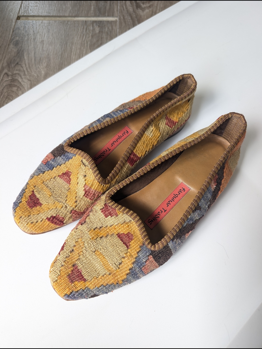Kilim Weave Loafers